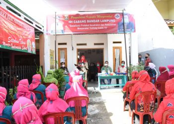 Wali Kota Eva Dwiana Bersama IDI Bandar Lampung Tangani Covid-19