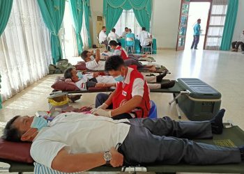 Pandemi, Donor Darah PTPN VII Tetap Rutin
