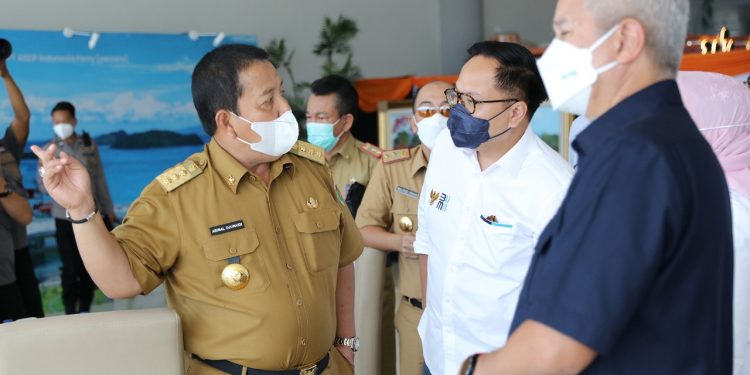 Gubernur Arinal Minta Semua Pihak Bersinergi Wujudkan Bakauheni Harbour City