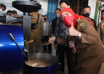 Walikota Eva Dwiana Minta Pengelola Kopi di Bandar Lampung Bersaing Secara Internasional