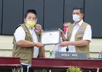 Doni Monardo Apresiasi Lampung Berhasil Kendalikan Covid-19