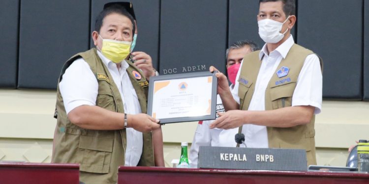 Doni Monardo Apresiasi Lampung Berhasil Kendalikan Covid-19