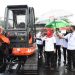 Pemkot Bandar Lampung Terima Satu Ekskavator Dari PT. Bukit Asam