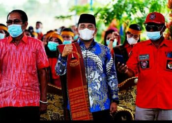 Wahrul Sosialisasikan Peraturan Daerah ke Pemuda Batak Bersatu