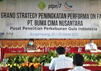 PT BCN Unit Bungamayang Kejar Produksi 56 Ribu Ton Gula