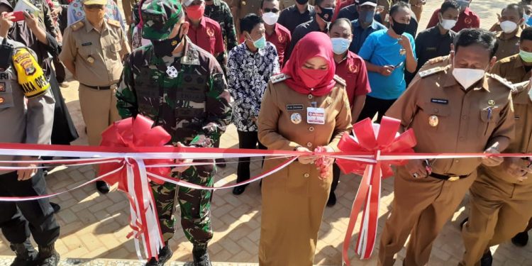 Resmikan Stadion Mini Kalpataru Kemiling, Eva Dwiana Berharap Anak Muda Selalu Sehat dan Berprestasi