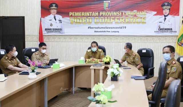 Gubernur Arinal Ikuti Peluncuran Aksi Pencegahan Korupsi Bersama Ketua KPK dan Para Menteri