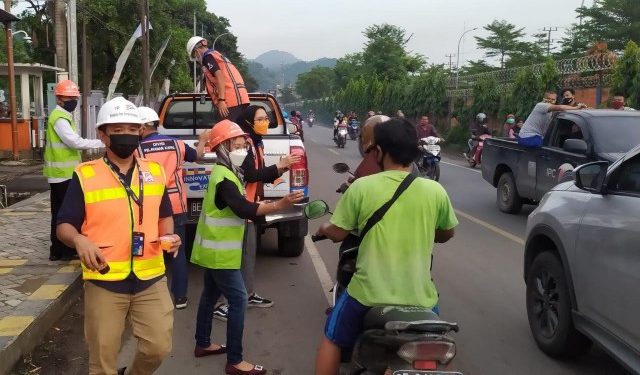 DPC SPPI II Cabang Panjang Bagikan Takjil Buka Puasa Ramadhan