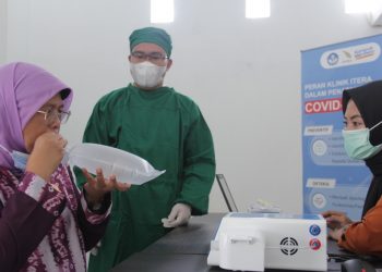 ITERA Gunakan GeNose untuk Tes Covid-19 Sivitas Akademika