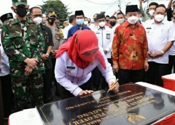 Resmikan Flyover Sultan Agung, Eva : Juga Bisa Untuk Car Free Day