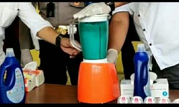 Ditnarkoba Polda Lampung Blender 9,830 Kg Sabu dan 4.990 Butir Ekstasi