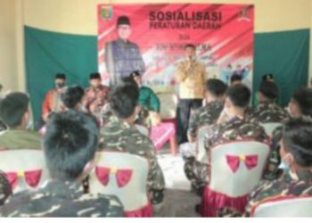 Politisi PKB Soni Setiawan Sosialisasikan Perda Nomor 3 di Waykanan