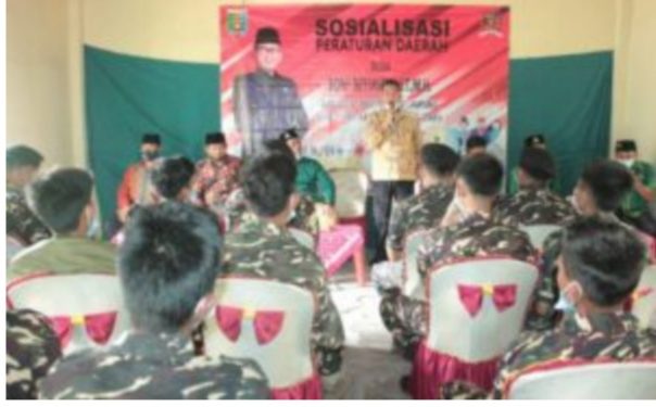 Politisi PKB Soni Setiawan Sosialisasikan Perda Nomor 3 di Waykanan