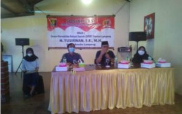 Legislator PAN Lampung Yusirwan : Alhamdulilaah Pasien Covid-19 Menurun