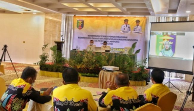 Wagub Chusnunia Chalim Buka Bimtek Pengembangan Kompetensi Pimpinan Daerah Bagi Camat se-Provinsi Lampung