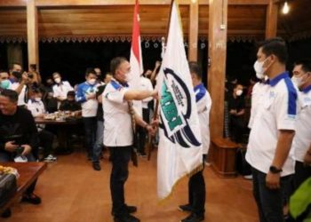 Pelantikan IMBI Lampung, Arinal Berharap Para Mogers Jadi Teladan Peraturan Lalu Lintas