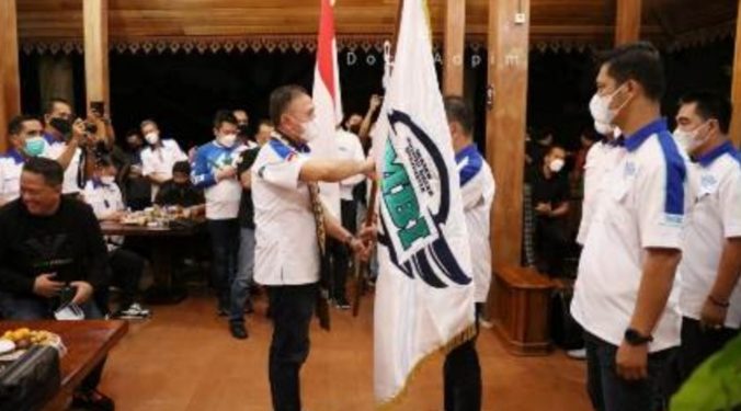 Pelantikan IMBI Lampung, Arinal Berharap Para Mogers Jadi Teladan Peraturan Lalu Lintas