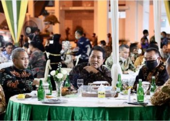 Gubernur Arinal Sampaikan Terimakasih Kepada Brigjen TNI Toto Jumariono dan Selamat kepada Brigjen TNI Drajad Brima Yoga