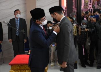 Ketua DPRD Bandar Lampung Lantik Andika Jaya Kusuma PAW dari Fraksi PPP