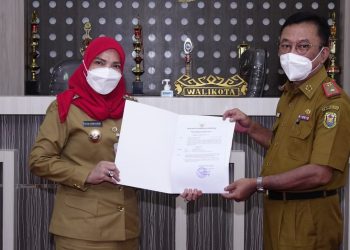 Eva Dwiana Pilih Tole Dailami menjadi PLH Sekda Kota Bandar Lampung
