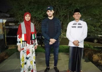 Ade Utami Silaturahmi Temui Mahasiswa Palestina di Lampung