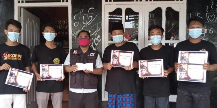 Gabungan Komunitas Pemuda Tanjung Sari Lampung Selatan Bantu Palestina