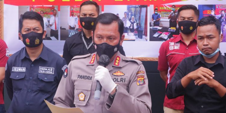 Terlibat 8 kali Curas, Oknum Pemred media Online di Lampung Utara Diciduk Polisi