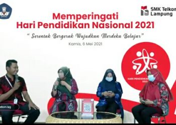 Peringati Hardiknas, SMPN 19 Pesawaran Gelar Lomba Online Antar Kelas