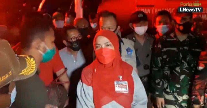 Walikota Bandar Lampung Eva Dwiana Akan Beri Santunan Korban Kebakaran Di Cimeng