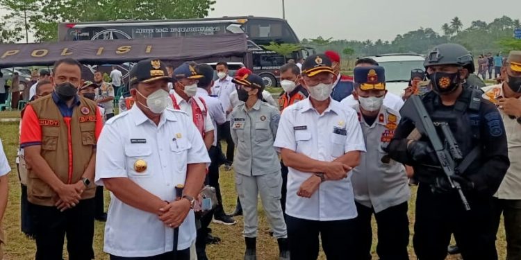 Dampingi Menhub Pantau Arus Balik, Jasa Raharja Lampung Dukung Upaya Pemerintah Tekan Penyebaran Covid-19
