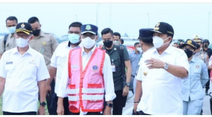 Menteri Perhubungan dan Kepala BNPB Apresiasi Gubernur Lampung Dalam Penanganan Covid-19