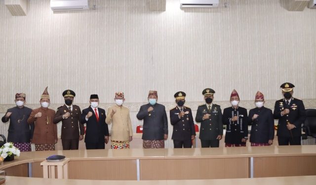 Gubernur Arinal Ikuti Upacara Peringatan Hari Lahir Pancasila yang dipimpin Presiden Joko Widodo