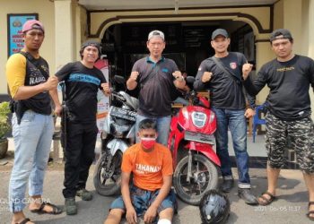 Tim Reskrim Polsek Sukarame Tembak Specialis Pencuri Motor