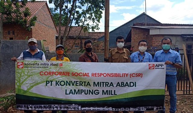 PT Konverta Mitra Abadi Beri CSR Kepada Masyarakat Dimasa Pandemi