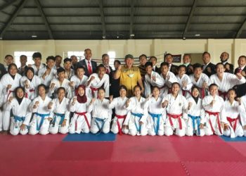 Tim Karate PON Lampung Try In ke Bandung