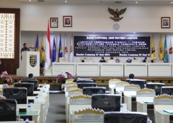 Gubernur Arinal Sampaikan Jawaban Atas Pemandangan fraksi Terhadap Raperda Pertanggungjawaban APBD Tahun Anggaran 2020