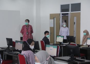 Pelaksanaan Ujian Jalur Mandiri ITERA Terapkan Prokes Ketat
