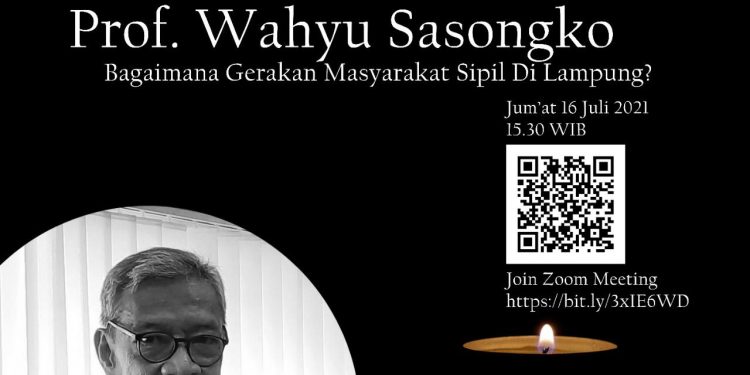 Kenang Prof Wahyu Sasongko, Walhi-LBH-AJI Gelar Diskusi Publik Soal Gerakan Sipil