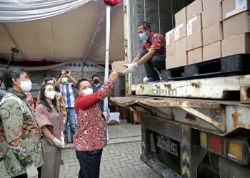 Gubernur Arinal Lepas Ekspor Perdana Produk Cokelat Krakakoa ke Singapura