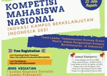 Unila-UI GreenMetric Gelar Kompetisi Karya Tulis dan Videografi Nasional Ikabi 2021