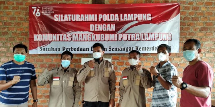 Polda Lampung Apresiasi Pembentukan Komunitas Mangkubumi Putra Lampung