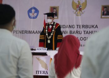 ITERA Kukuhkan 4.674 Mahasiswa Baru Secara Daring
