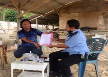 KNPI Bandarlampung Dukung Polda Lampung di Masa PPKM