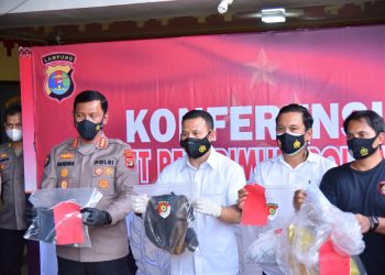 Tim Gabungan Polda Lampung Ringkus Pembunuh Wanita Cantik di Kamar Kos, Ini Motifnya