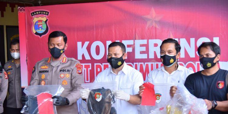 Tim Gabungan Polda Lampung Ringkus Pembunuh Wanita Cantik di Kamar Kos, Ini Motifnya