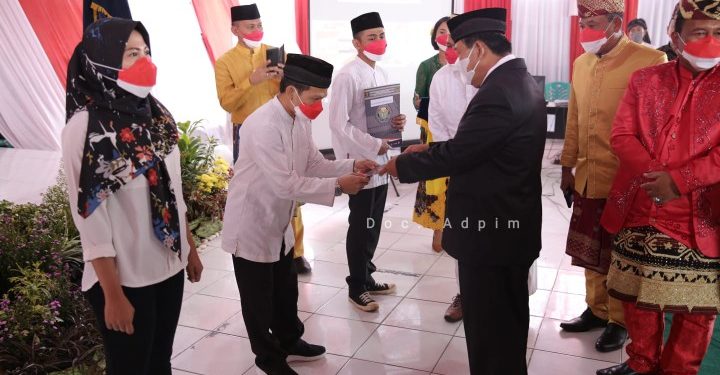 Gubernur Arinal Serahkan Remisi dalam Rangka HUT RI ke-76, Sebanyak 130 Napi Dapat Remisi Bebas