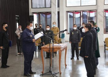 Gubernur Arinal Djunaidi Lantik Pejabat Tinggi Pratama dan Widyaiswara di Lingkungan Pemprov Lampung