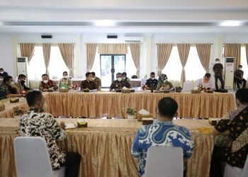 Gubernur Arinal Pimpin Rapat Persiapan Kunjungan Menteri BUMN dan Menag