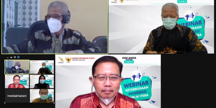 ITERA dan KI Lampung Tandatangani MoU Keterbukaan Informasi Publik