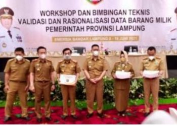 Pemprov Lampung Gelar Workshop dan Bimbingan Teknis Validasi dan Rasionalisasi Data